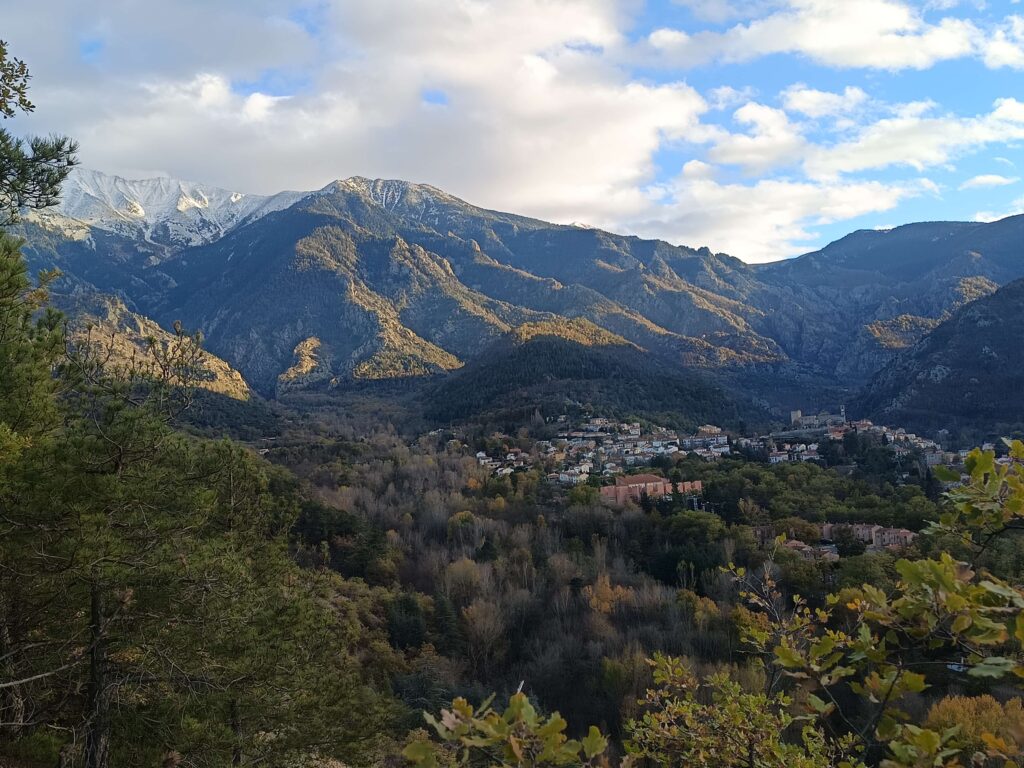 VUE GENERALE CANIGOU VERNET LES BAINS